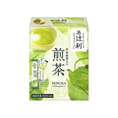 辻利 日本京都抹茶 煎茶包 30入