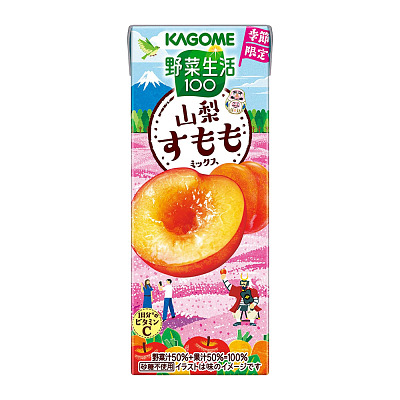 Kagome 山犁李子果蔬汁 195ml