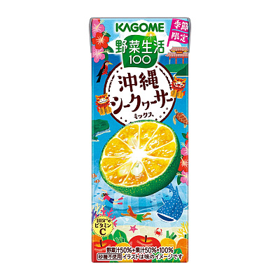 Kagome 野菜生活 冲绳柠檬 195ml