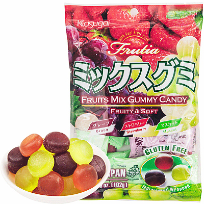 Kasugai 软糖混合 102g