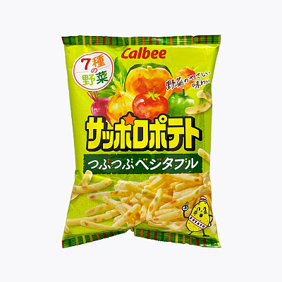 Calbee 卡乐比 薯条 札幌七种蔬菜风味  72g