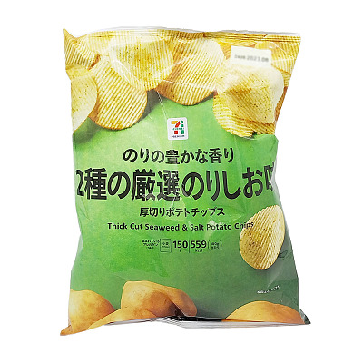 Seven & I 日本厚切薯片 海苔盐味 150g