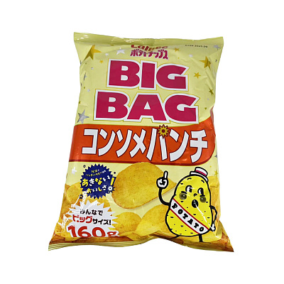 Calbee 卡乐比 超大包薯片 清汤味 160g