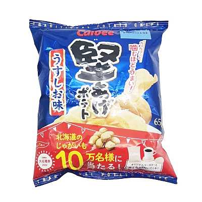 Calbee 卡乐比 坚薯片 淡盐味 65g