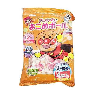 Befco 面包超人 米饼球 4袋入 40g