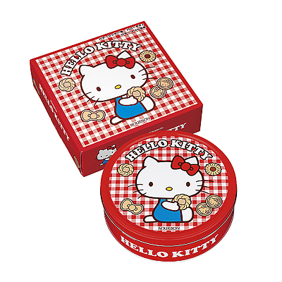 BOURBON 什锦黄油曲奇 Hello Kitty纪念版 礼盒装 326g