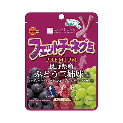 Bourbon 葡萄味软糖三姐妹 50g