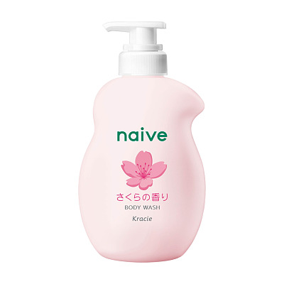 Kracie Naive 沐浴露 限定樱花香 530ml