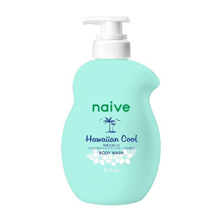 kracie-naive-body-wash-530ml-hawaiian-cool-edition-1