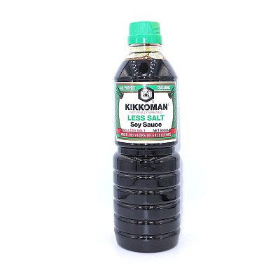 kikkoman 少盐酱油 600ml