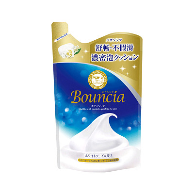 Bouncia 浓密泡沫沐浴露 牛奶香/优雅花香 替换装 360ml