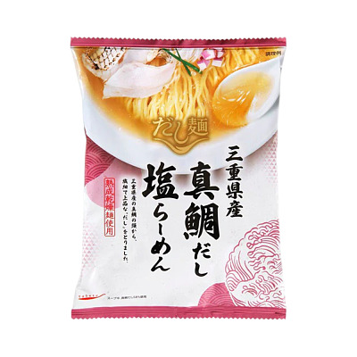 日本进口 KOKUBUN国分 三重县真鲷盐味拉面 110g