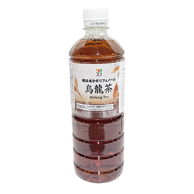 日本711自有品牌 100%福建茶叶 乌龙茶 600ml