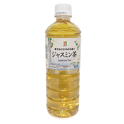 日本711自有品牌 茉莉花茶 无糖600ml