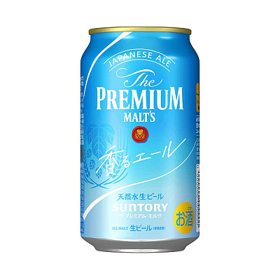 三得利 PREMIUM 万志 啤酒 酒精度6% 蓝罐 350ml