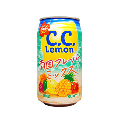 三得利 C.C柠檬 热带南国水果混合风味 350ml