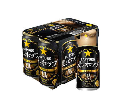Sapporo 札幌黑麦啤酒 酒精含量 5% 350ml