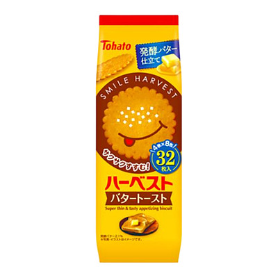 Tohato 粟米星饼干 黄油吐司味 88g