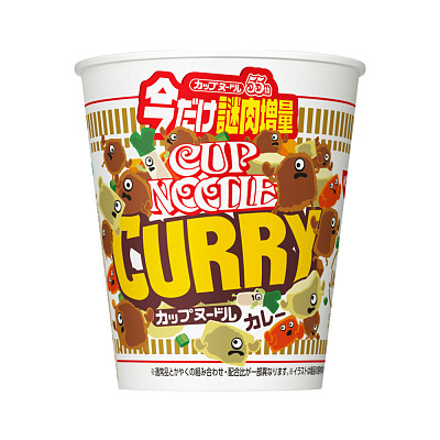 日清 春季限定 开杯乐 咖喱 谜肉增量 80g