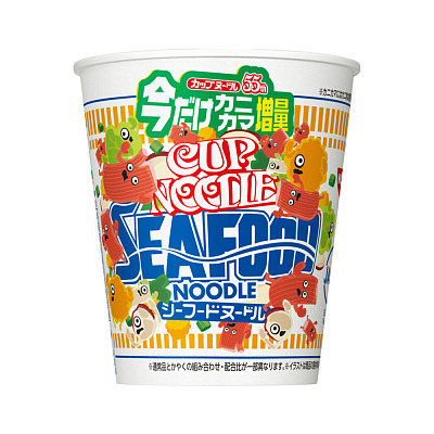 日清 春季限定 开杯乐 海鲜 蟹棒增量 80g