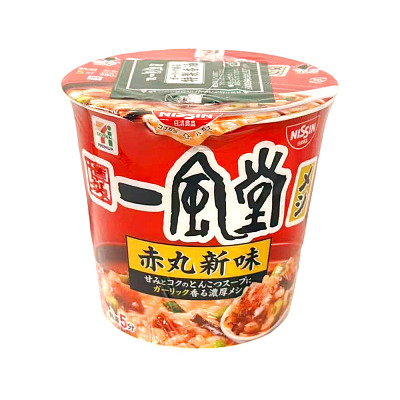日本711自有品牌 一风堂 赤丸新味 即食拉面 81g