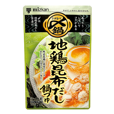 Mizkan 日式汤底 地鸡海带汤 3-4人份 750g