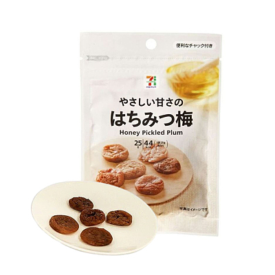 日本711自有品牌 限定 话梅 25g