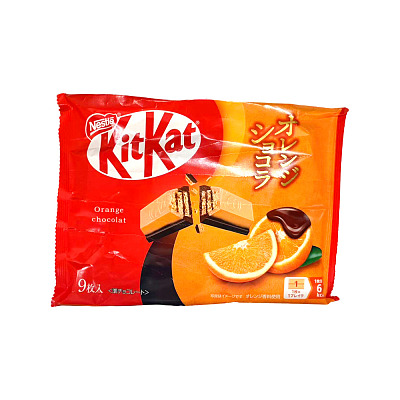 雀巢 KITKAT 巧克力威化 橙子味 9枚入 104.4g