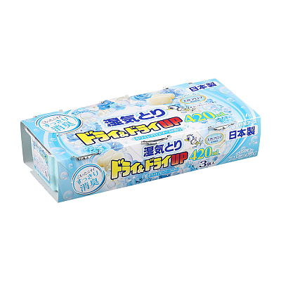 白元 浓缩吸湿器 3个 皂香 450ml
