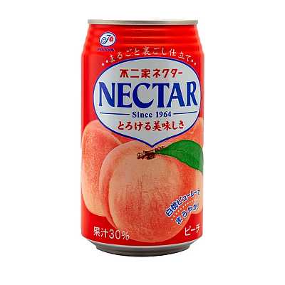 不二家 Nectar 花蜜白桃水 罐装 350ml