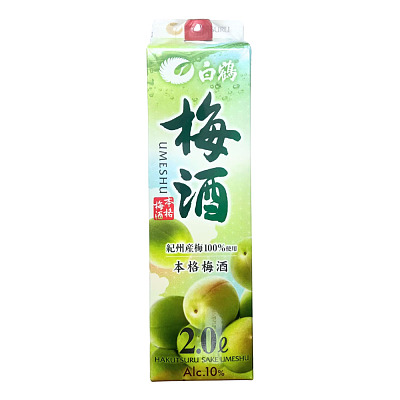 Hakutsuru 白鹤 本格梅酒 10% 2L