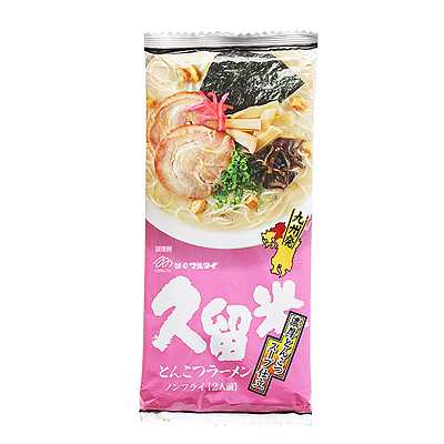 丸太博多 久留米 猪骨拉面 2人份 194g