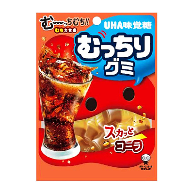 UHA 味觉糖 饱满软糖 可乐味 80g