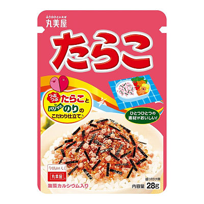 丸美屋 拌饭海苔 鳕鱼子味 25g