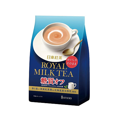 日东红茶 皇家奶茶 低糖 8支入