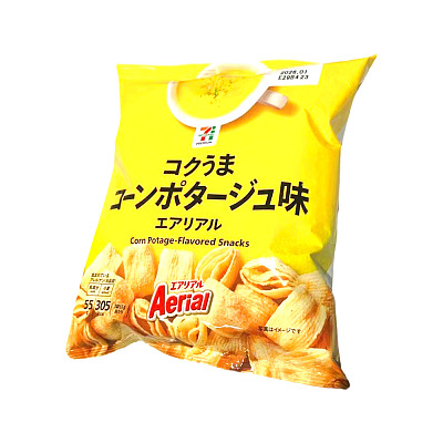日本711自有品牌 粟米脆脆粟米 浓汤味 55g