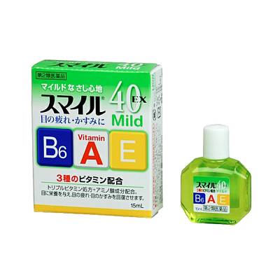 狮王 缓解眼疲劳眼药水 温感 15ml