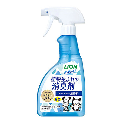 狮王 宠物屋内除菌消臭喷雾 无香 400ml