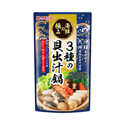 Daisho 3种海鲜和柚子 火锅汤底 750g