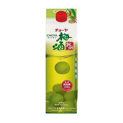Choya 本格梅酒 纪州梅酒 酒精含量14% 1L