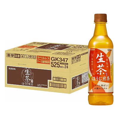 【整箱】麒麟 生茶烘培煎茶 525ml*24瓶/箱