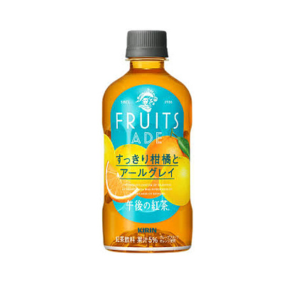 麒麟 午后红茶 清爽柑橘伯爵茶 400ml
