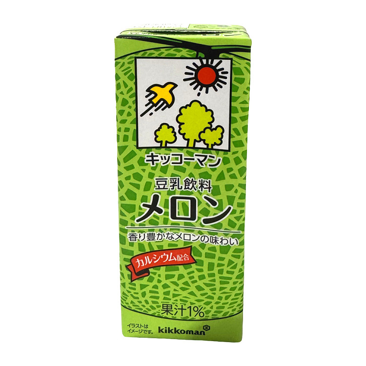 kikkoman-soy-milk-drink-melon-flavor-200-ml-1
