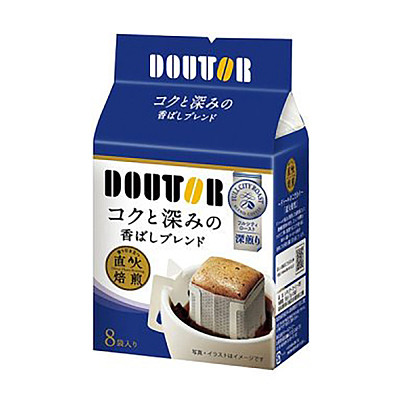 Doutor 深度烘焙咖啡滴滤包 8袋入 100g
