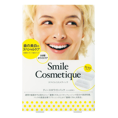 Smile Cosmetique去牙渍牙齿美白膜牙贴 2.5g*6包