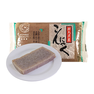 日本群马县产魔芋块 250g
