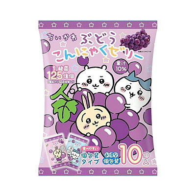 Chiikawa 蒟蒻果冻 葡萄味 150g