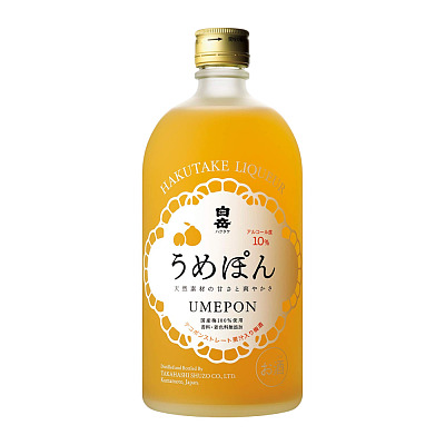 Hakutake 白岳 蜜柑梅酒 10% 720ml