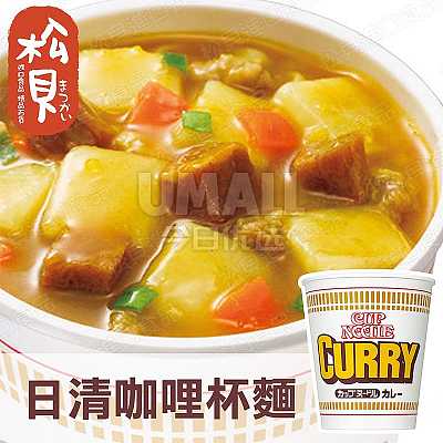 日清 CUP NOODLE 杯面 咖喱味 87g