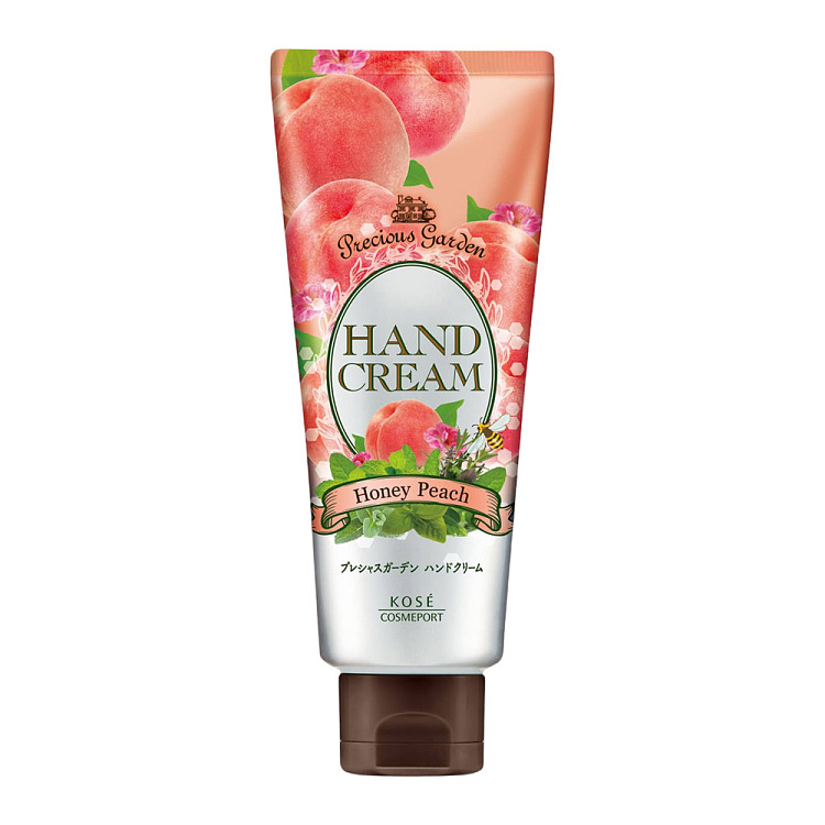 kose-precious-garden-hand-cream-peach-70g-2
